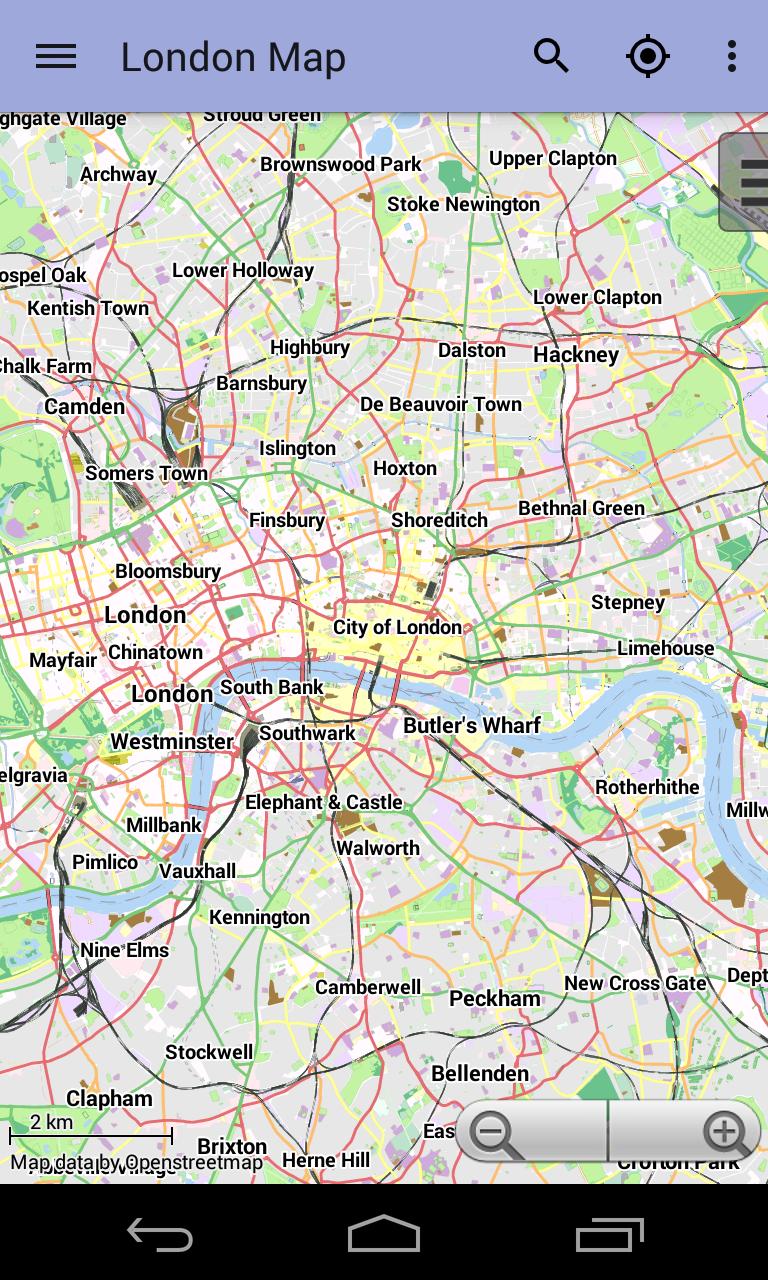 MAPPA LONDRA OFFLINE SCARICA