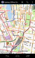 Sydney Offline City Map poster