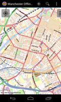Manchester Offline City Map 포스터