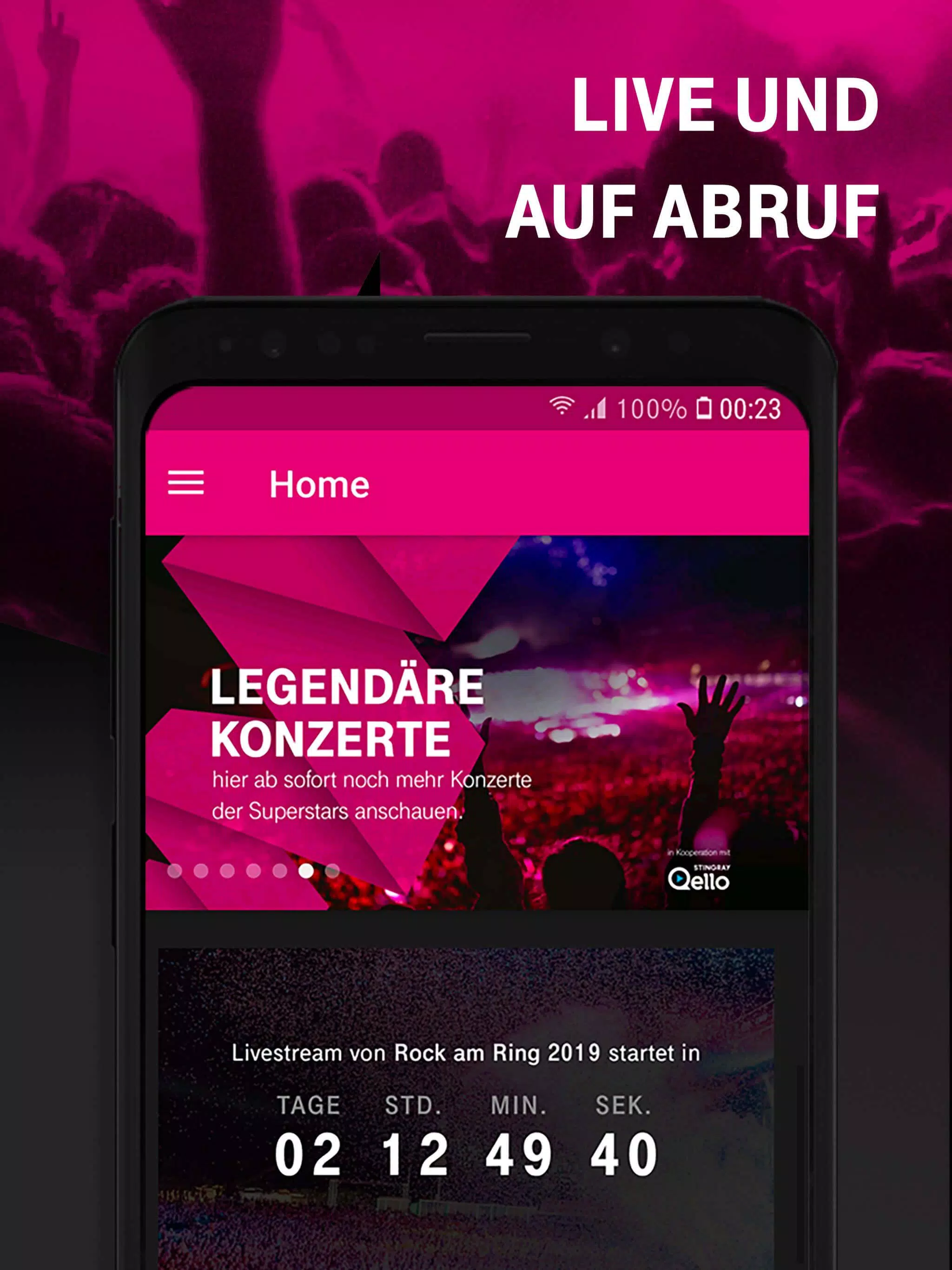 Android 用の MAGENTA MUSIK 360 - Konzerte APK をダウンロード