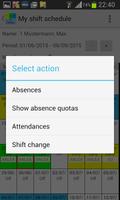 My shift schedule - team TRIAL screenshot 2