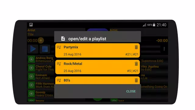 Screenshot 4 for MP3-DJ the MP3-Player