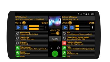 MP3-DJ der MP3-Player Plakat
