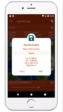 Screenshot 3 for SunCalc org