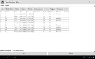 Project Schedule - Office تصوير الشاشة 2