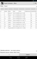 Project Schedule - Office screenshot 3