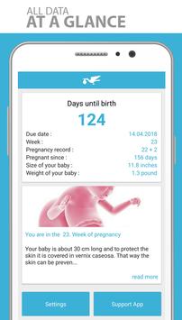Pregnancy App - Stork poster