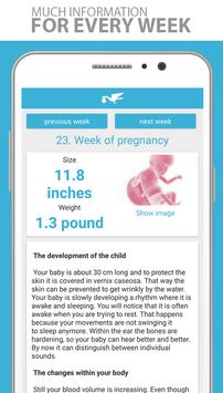 Pregnancy App - Stork screenshot 1