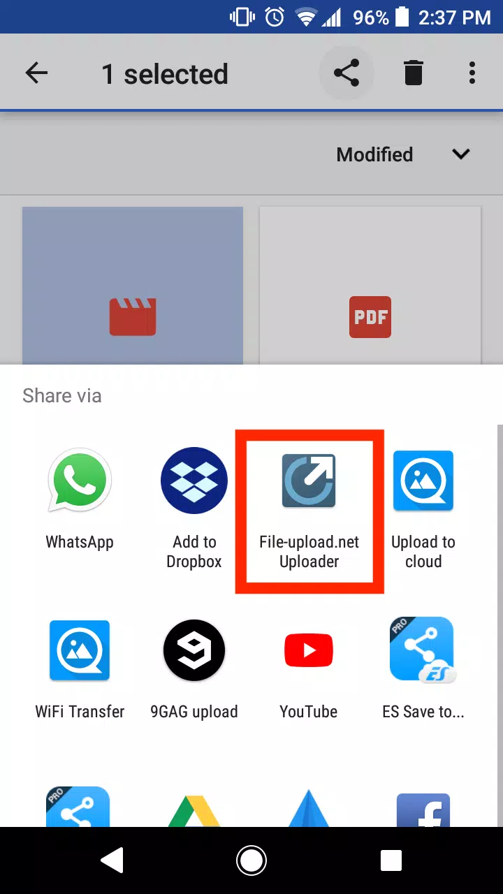 Upload APK Apps