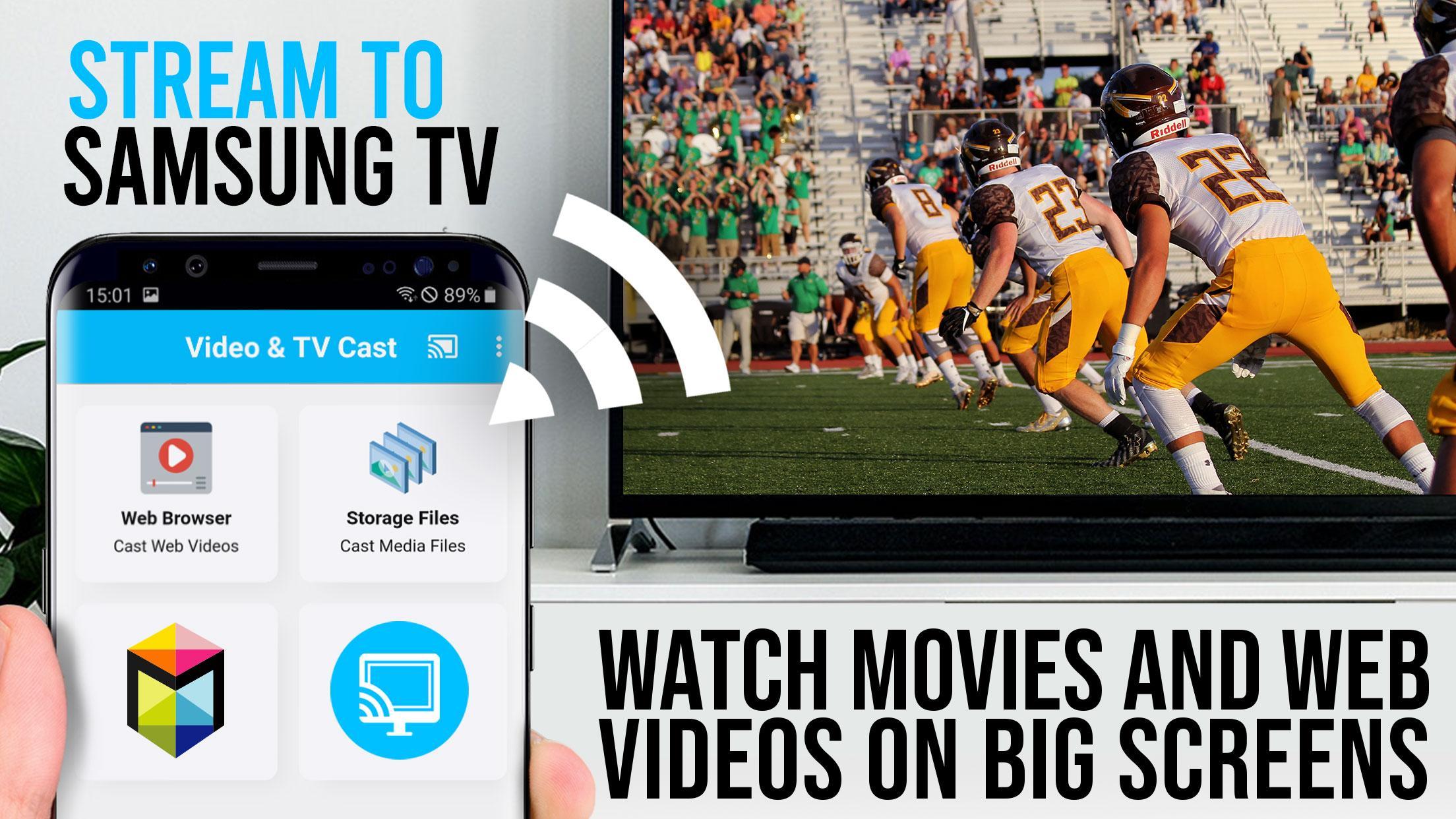 TV Cast | Samsung TV - HD Movie Streaming for Android - APK Download