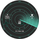 Radar Flight Watchface APK