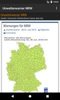 Unwetterwarner poster