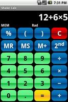 برنامه‌نما Shake Calc عکس از صفحه