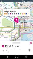 Tokyo Rail Map تصوير الشاشة 1