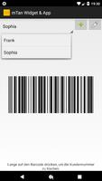 Packstation Barcode Widget Plakat