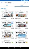 Zollern-Alb-Kurier E-Paper स्क्रीनशॉट 1