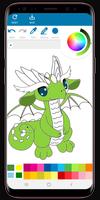 Dragon Coloring Book imagem de tela 2