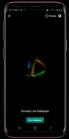 Amoled Live Wallpaper تصوير الشاشة 1