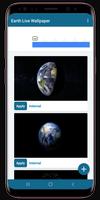 Earth Rotation Live Wallpaper Cartaz