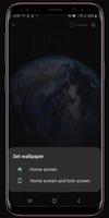 Earth Rotation Live Wallpaper imagem de tela 2