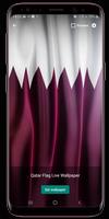 Qatar Flag Live Wallpaper Screenshot 1