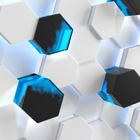 3D Hexagonal LIve Wallpaper Zeichen