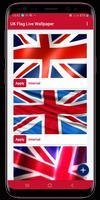 UK Flag Live Wallpaper الملصق