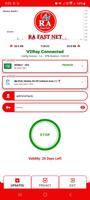 RA FAST NET الملصق
