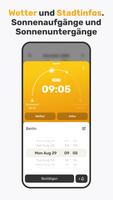 Weltuhr - Widget und Wetter Screenshot 2