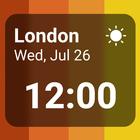 ikon World Clock Widget - Timezone
