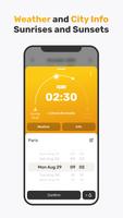 World Clock Widget - Time Zone 스크린샷 2