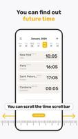 World Clock Widget - Time Zone تصوير الشاشة 3