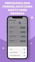 World Clock Widget - Timezone syot layar 3