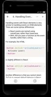 Offline React Handbook screenshot 2