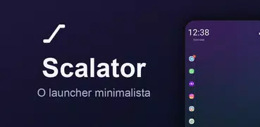Scalator: Launcher Minimalista