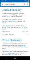 Urban Dictionary screenshot 2