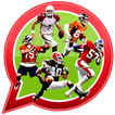 Sticker NFL Football for WAStickerApps