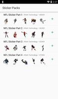 Sticker NFL Football for WAStickerApps Affiche