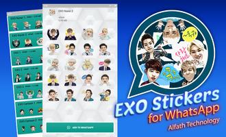 Sticker EXO for WAStickerApps Affiche