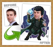 Superhero Chibi Avatar تصوير الشاشة 3