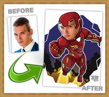 Superhero Chibi Avatar تصوير الشاشة 1