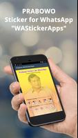 Prabowo Sticker WAStickerApps ✌ Plakat
