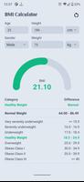 BMI Calculator ภาพหน้าจอ 1
