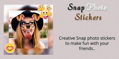 Snap Photo Stickers Affiche