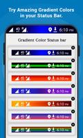 Status Bar & Notch : Custom Colors اسکرین شاٹ 1