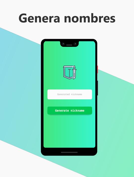 Android: Generador automático de nombres.