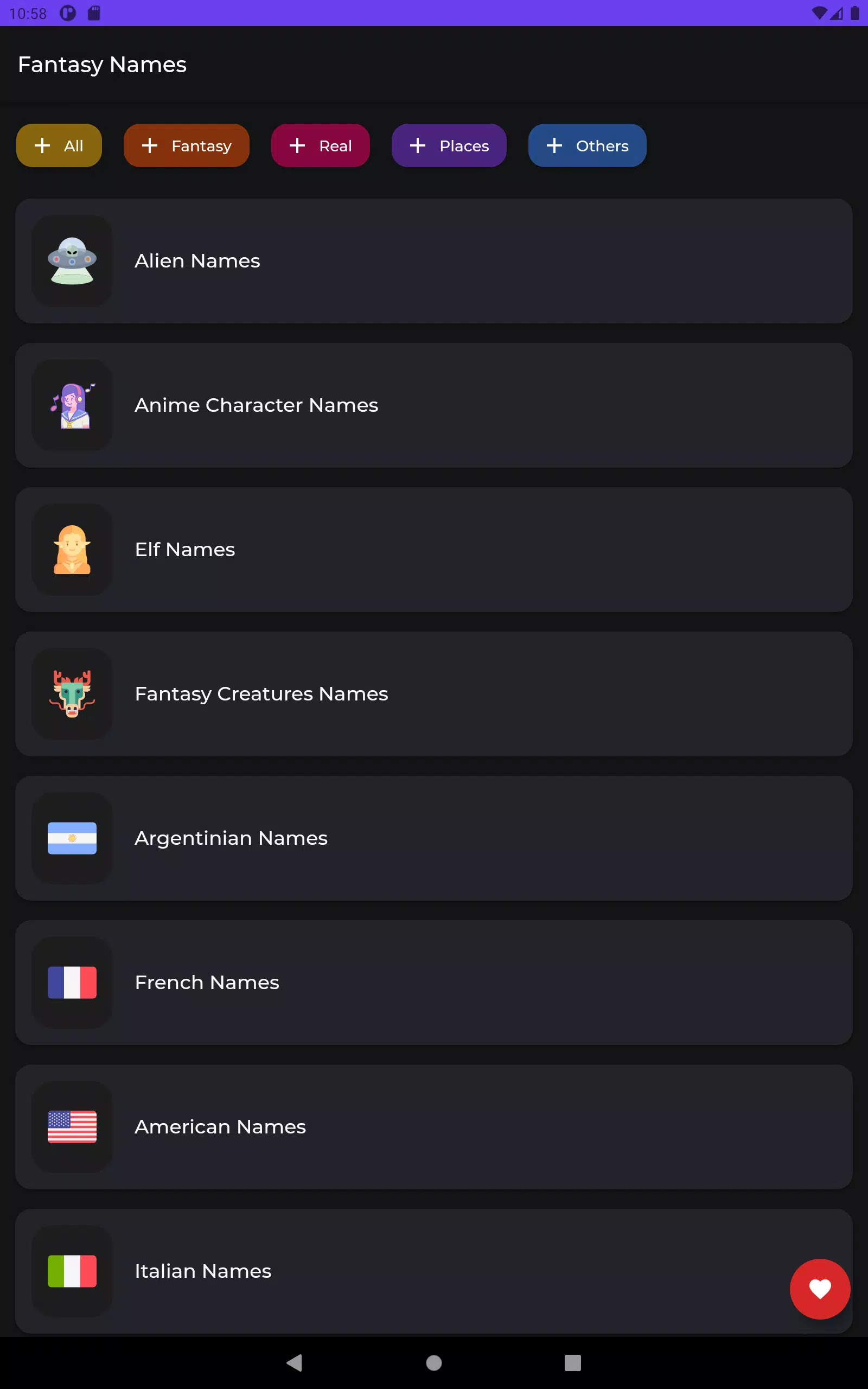 Fantasy Name Generator APK for Android Download