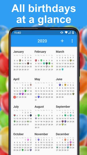 Download Birthday Calendar Reminder Latest 1 0 20 Android Apk