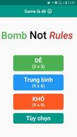 Bomb Not Rules poster
