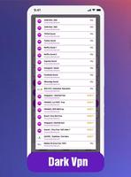 Dark Vpn Free Unlimited  internet imagem de tela 1